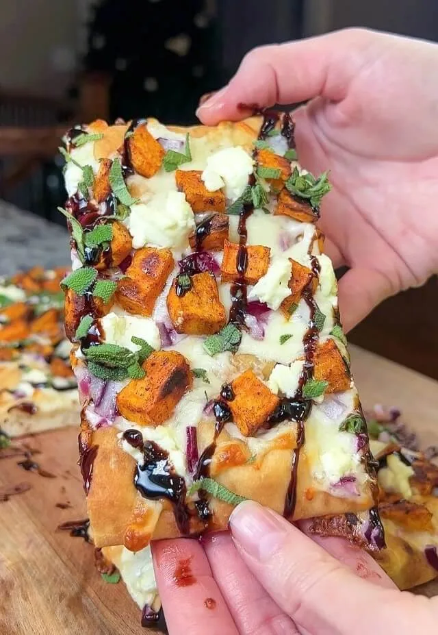 Goat Cheese Fall Flatbread