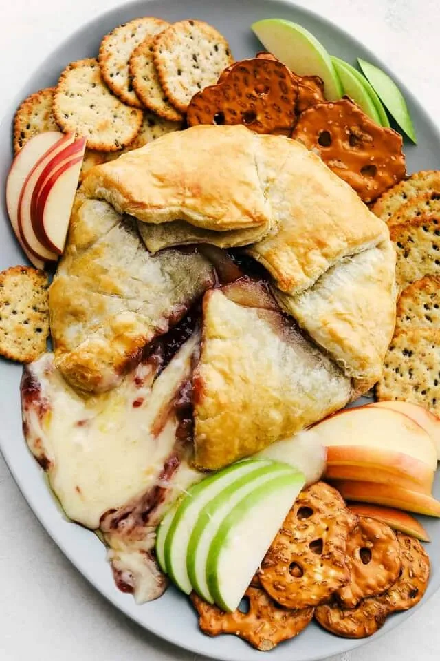 Raspberry Baked Brie
