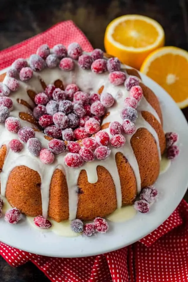 Cranberry Orange Bundt Cake