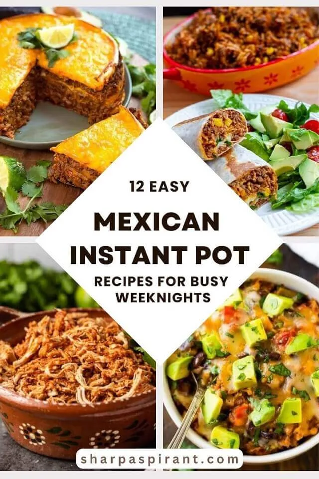 These Mexican instant pot recipes are perfect for your family if you want to make Mexican meals but don't have much time. Try them out now! 