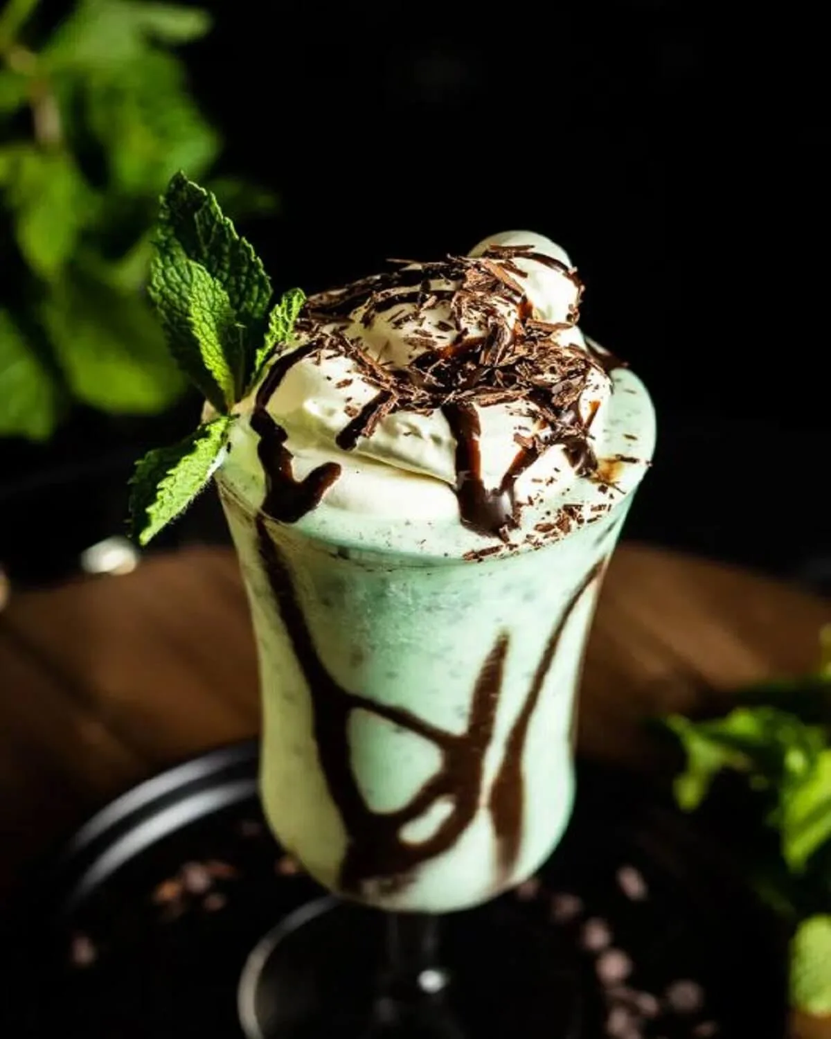 The 'Sharp' Mint Milkshake Shot