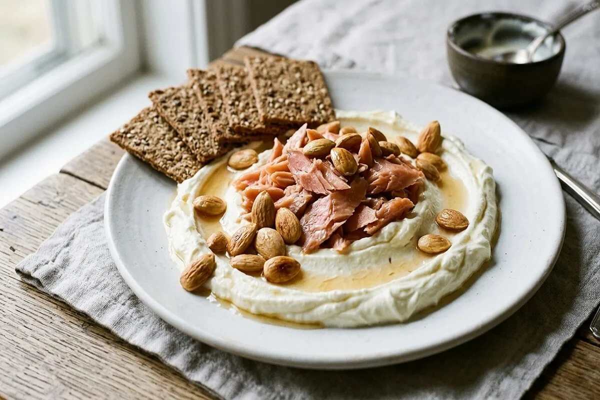 This image demonstrates the "Anchor" layer perfectly. It shows  exactly how to create that landing pad for other ingredients.