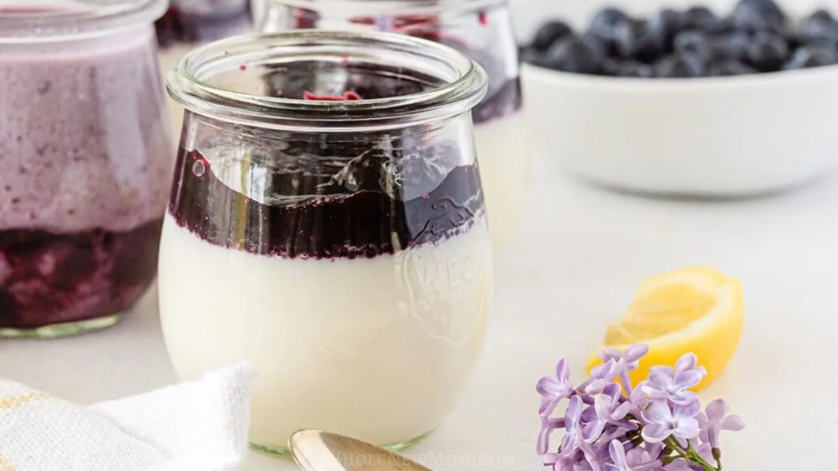 coconut panna cotta for no-bake Memorial Day desserts